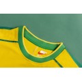 Brazil CAFU #2 Retro Jersey Home World Cup 1998