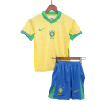 Kids Brazil Home Kit Copa America 2024