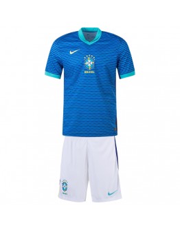 Kids Brazil Away Kit Copa America 2024