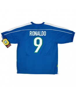 RONALDO #9 Retro Brazil Away Jersey World Cup 1998