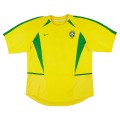 Brazil Retro Jersey Home World Cup 2002