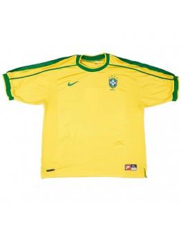 Retro Brazil Home Jersey World Cup 1998