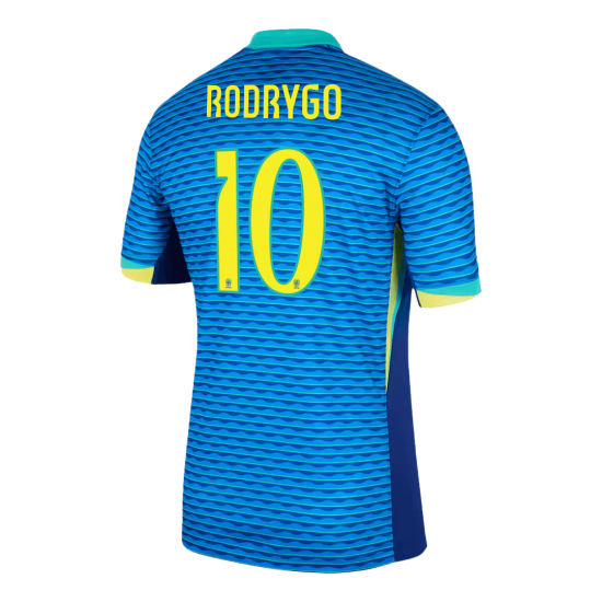 RODRYGO #10 Brazil Away Jersey Copa America 2024