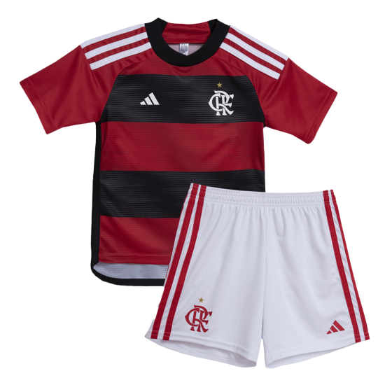 Kids CR Flamengo Home Jersey Kit 2023/24