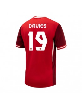 DAVIES #19 Canada Home Jersey Copa America 2024