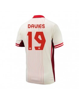 DAVIES #19 Canada Away Jersey Copa America 2024