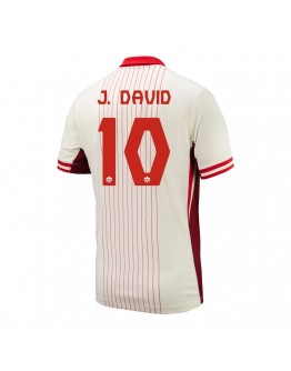 J. DAVID #10 Canada Away Jersey Copa America 2024