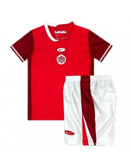 Kids Canada Home Jersey Kit Copa America 2024