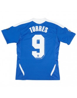 TORRES #9 Chelsea UCL Final Retro Home Jersey 2011/12