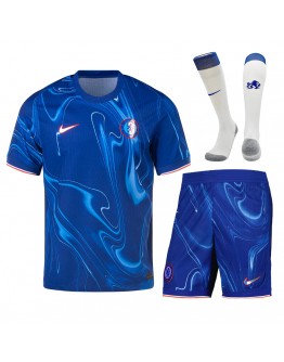 Chelsea Home Match Jersey+Shorts+Socks Full Kit Player Version 2024/25