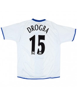 DROGBA #15 Retro Chelsea Away Jersey 2003/05