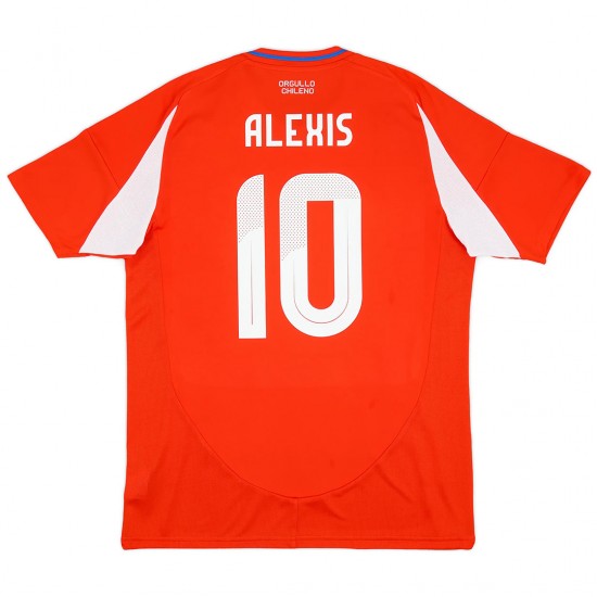 Alexis #10 Chile Home Jersey Copa America 2024