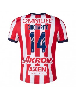 [Super Replica] CHICHARITO #14 Chivas Home Jersey 2024/25