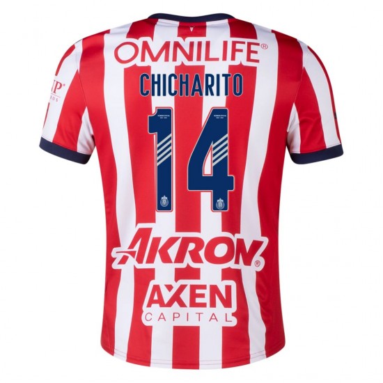 [Super Replica] CHICHARITO #14 Chivas Home Jersey 2024/25