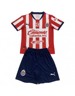 Kids Chivas Home Jersey Kit 2024/25