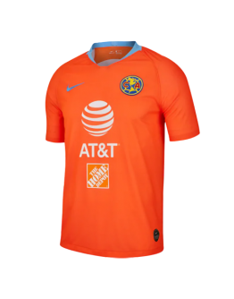 2019 Club America Third Away Orange Soccer Jerseys Shirt