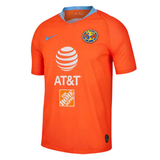 2019 Club America Third Away Orange Soccer Jerseys Shirt