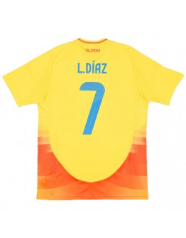 L.D&Iacute;AZ #7 Colombia Home Jersey Copa America 2024