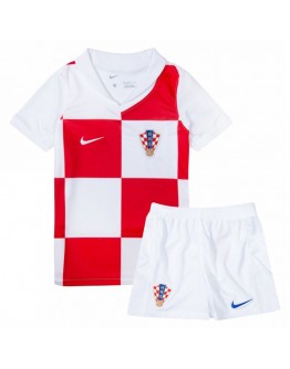 Kids Croatia Home Jersey Kit Euro 2024