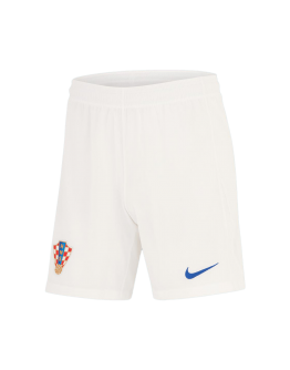 Croatia Home Soccer Shorts Euro 2024