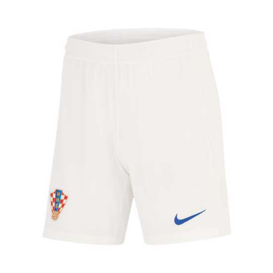 Croatia Home Soccer Shorts Euro 2024