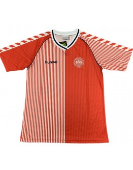 Classic Denmark Home Jersey 1986