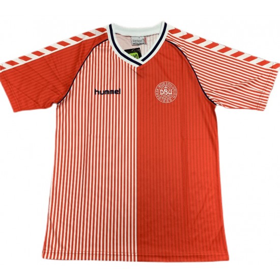 Denmark Retro Jersey Home 1986