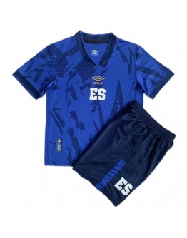 Kids El Salvador Home Jersey Kit 2023