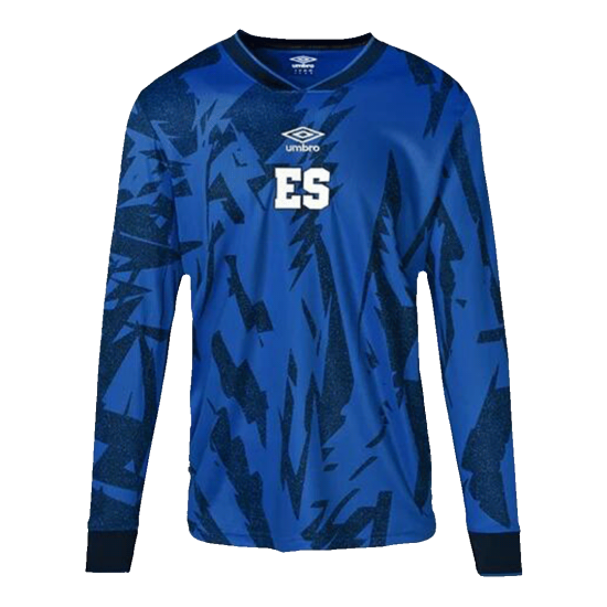 El Salvador Home Long Sleeve Jersey 2023/24