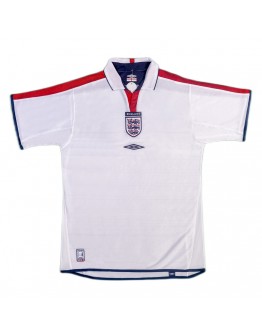 England Retro Jersey Home Replica Euro Cup 2004