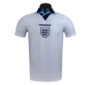 GASCOIGNE #8 England Retro Jersey Home Euro Cup 1996