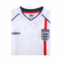 Owen #10 Retro England Home Jersey World Cup 2002