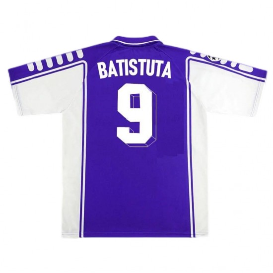 BATISTUTA #9 Fiorentina Home Jersey 1999/00