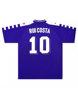 RUI COSTA #10 Retro Fiorentina Home Jersey 1998/99