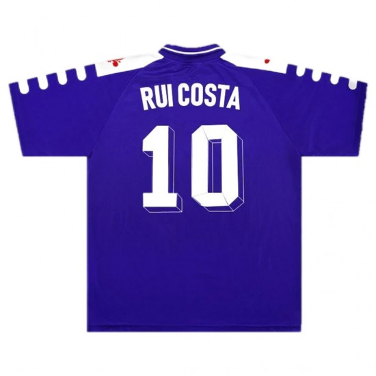 RUI COSTA #10 Retro Fiorentina Home Jersey 1998/99