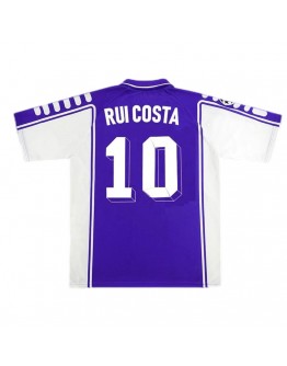 RUI COSTA #10 Retro Fiorentina Home Jersey 1999/00