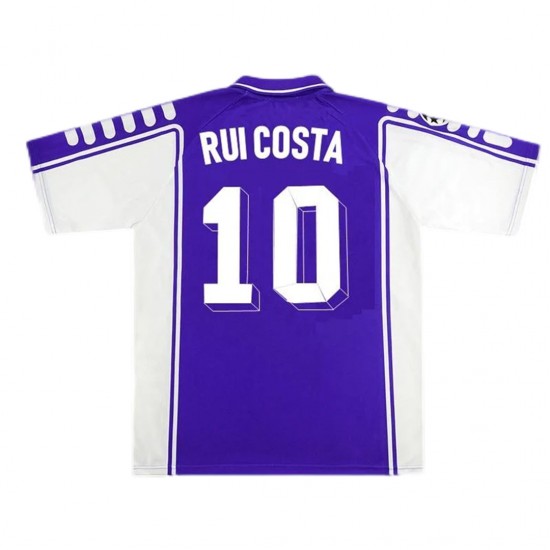 RUI COSTA #10 Retro Fiorentina Home Jersey 1999/00