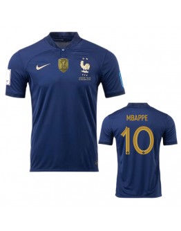 France MBAPPE #10 World Cup Final Jersey Home Replica 2022