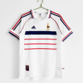 Zidane #10 France Retro Jersey Away World Cup 1998