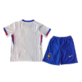 Kids France Away Full Jersey Kit Euro 2024