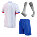 [Super Replica] France Away Whole Kit(Jersey+Shorts+Socks) Euro 2024