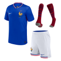 [Spuer Replica] France Home Whole Kit(Jersey+Shorts+Socks) Euro 2024