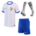 [Super Replica] France Away Whole Kit(Jersey+Shorts+Socks) Euro 2024