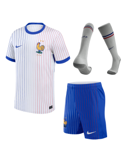 [Super Replica] France Away Whole Kit(Jersey+Shorts+Socks) Euro 2024