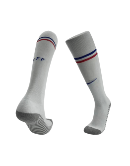 France Away Soccer Socks Euro 2024