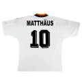 Germany MATTH&Auml;US #10 Retro Jersey Home 1994