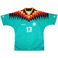 V&Ouml;LLER #13 Germany Retro Jersey Away World Cup 1994