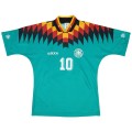 MATTH&Auml;US #10 Germany Retro Jersey Away World Cup 1994