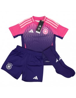 Kids Germany Away Full Jersey Kit Euro 2024