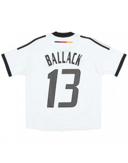 BALLACK #13 Retro Germany Home Jersey World Cup 2002